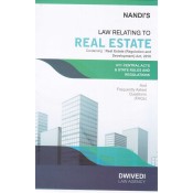 Dwivedi Law Agency's Law Relating to Real Estate [HB] by N. Nandi